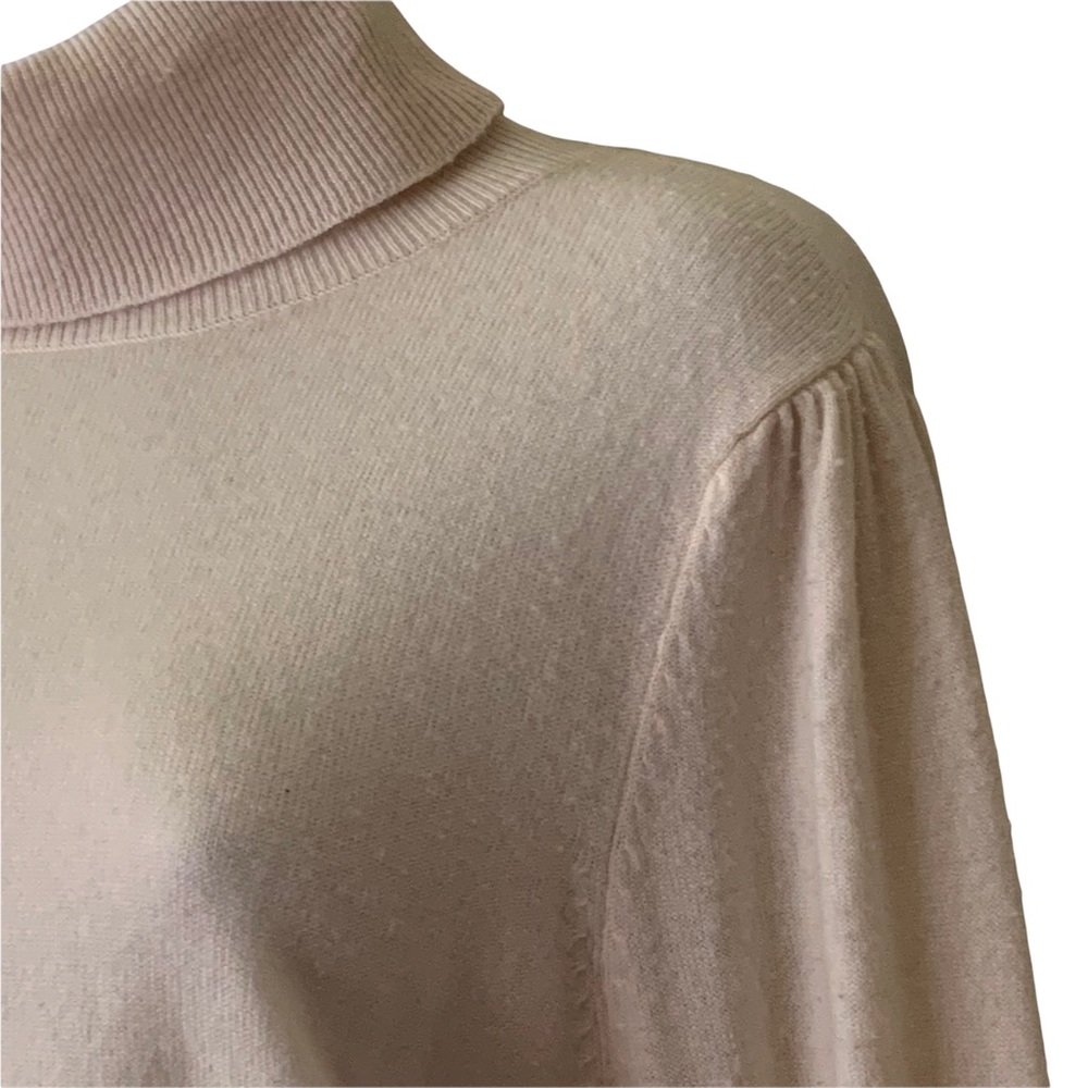 Joie x Revolve Turtleneck Shialy Top Sweater Wool Cashmere White - Picture 11 of 13